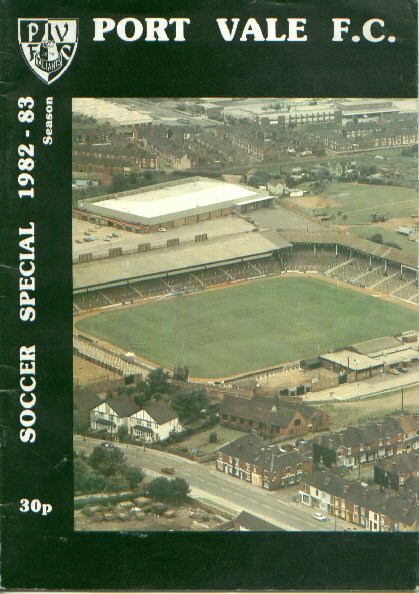 1982 Port Vale souvenir programme