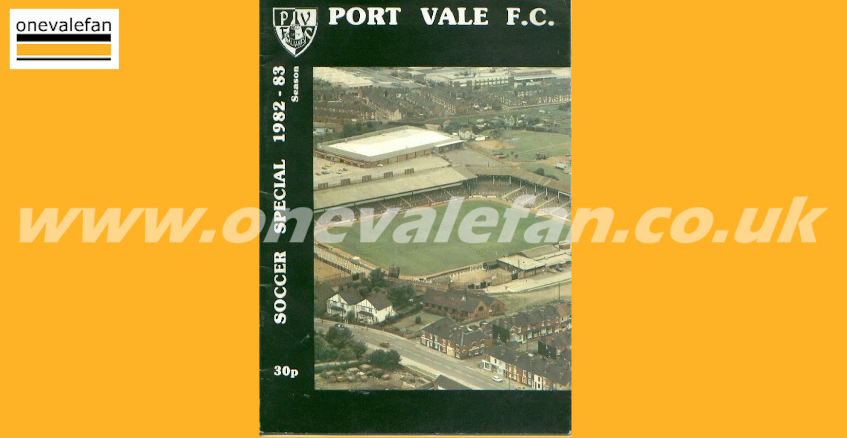 Look through the 1982-1983 Port Vale souvenir programme