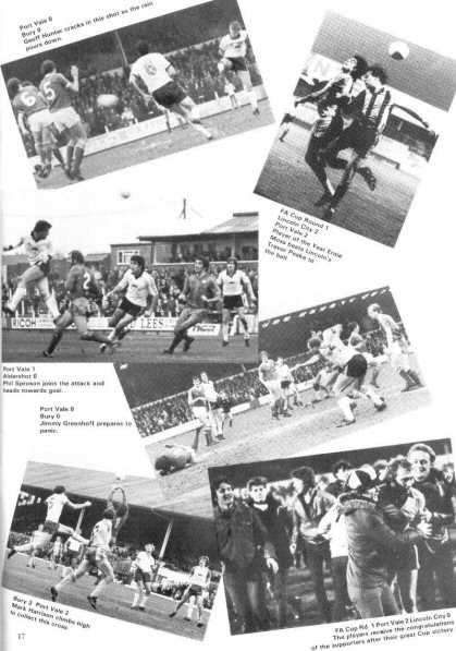 1982 Port Vale souvenir programme