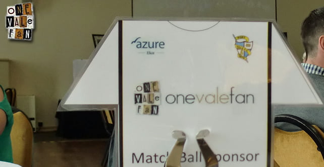Please join us at an OVF match sponsorship