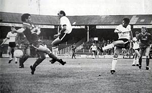 Andy Jones in action