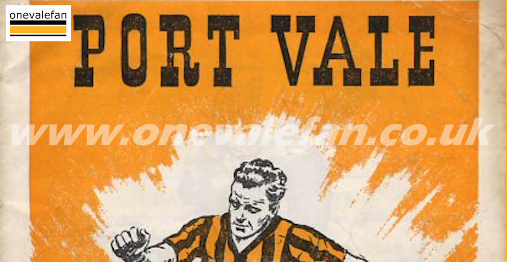 Read the Port Vale v Aston Villa 1960 match programme