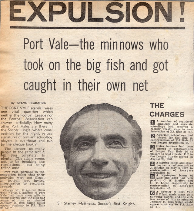 Port Vale’s promotion in 1970 – Gordon Lee’s consistent side earns deserved promotion