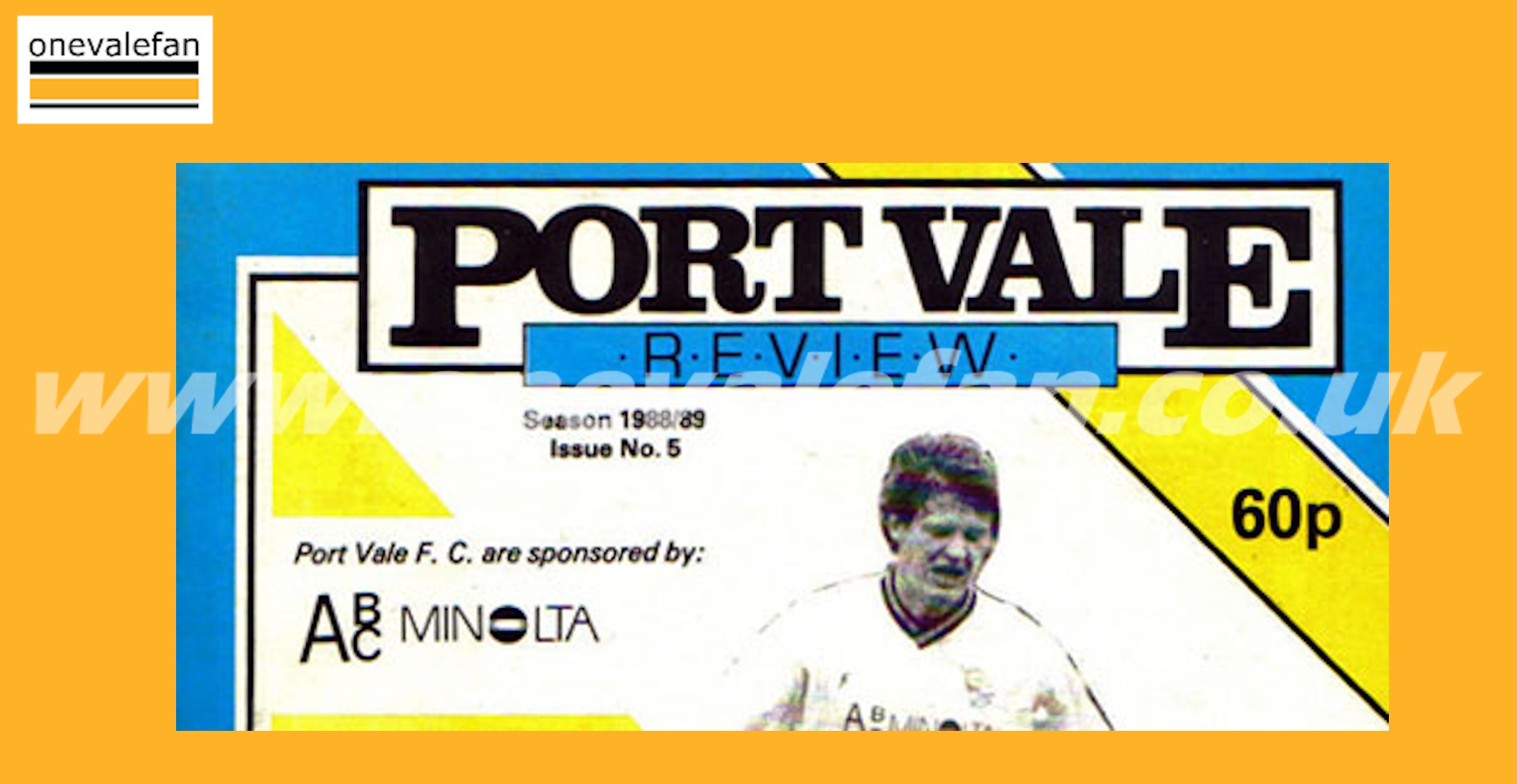 Read the Port Vale v Ipswich programme, 1988