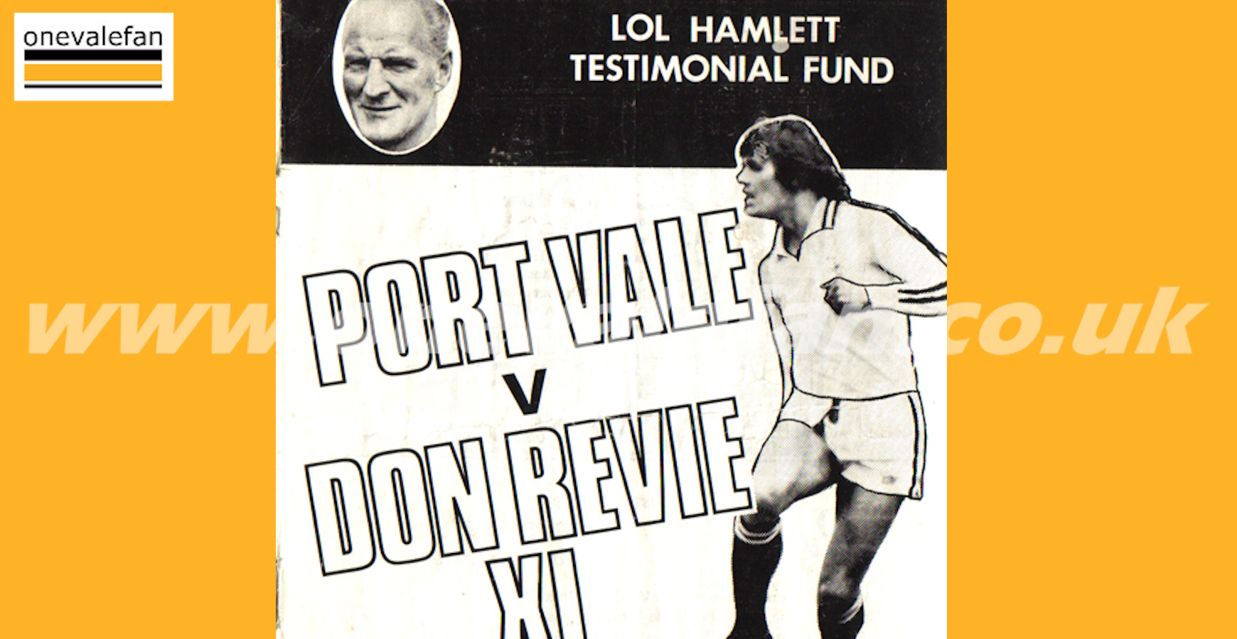 Read the Lol Hamlett Testimonial programme, 1976