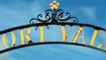 Port Vale sign