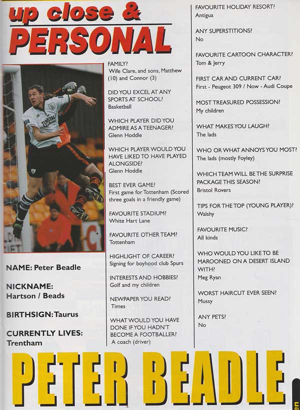 Peter Beadle interview