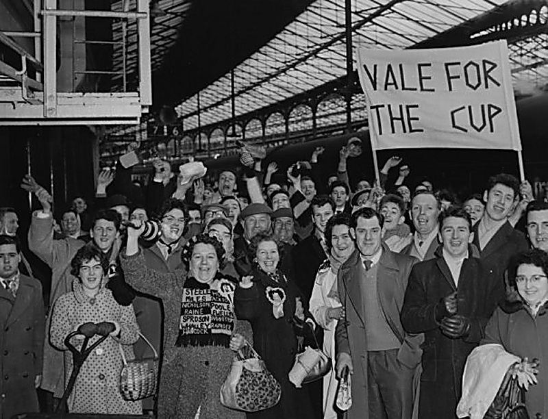 Fulham v Port Vale, FA Cup, 1961