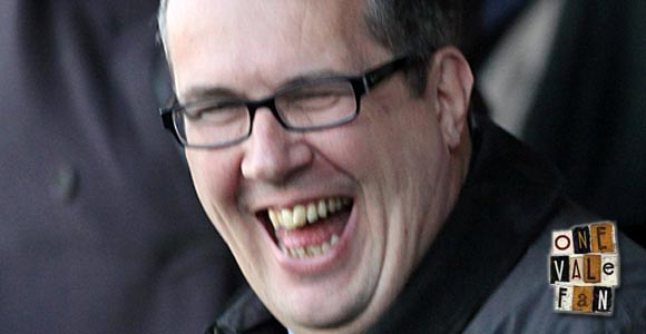 The Peter Miller Port Vale salary letter