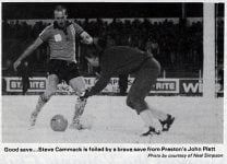 Port Vale striker Steve Cammack