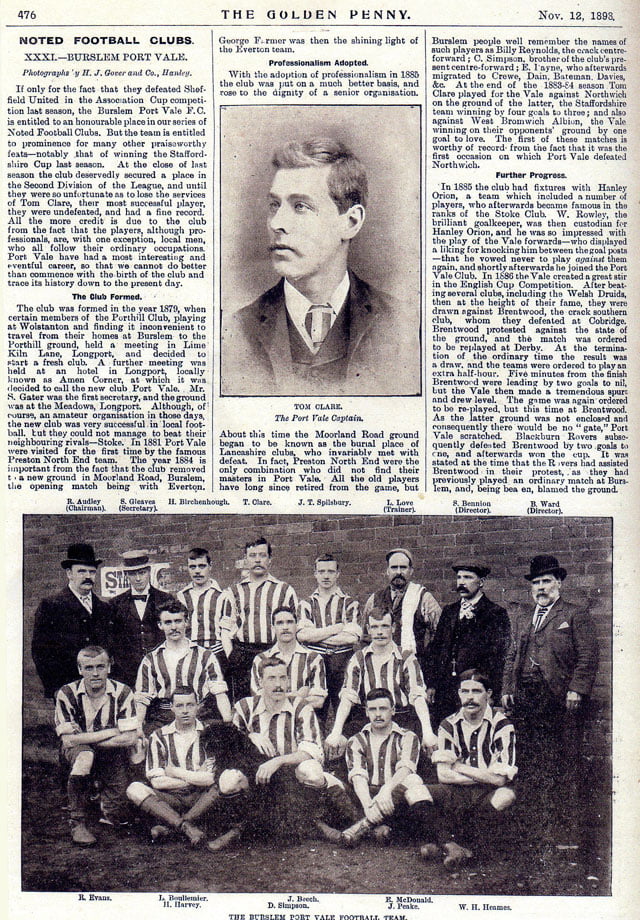 Page one of the article
