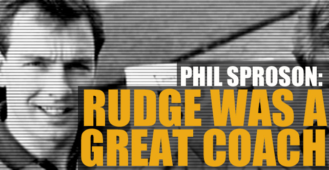 Sproson: Rudge was a great coach