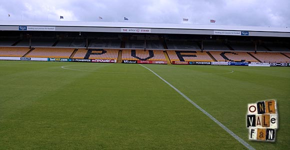 Vale’s game against Wimbledon is called off