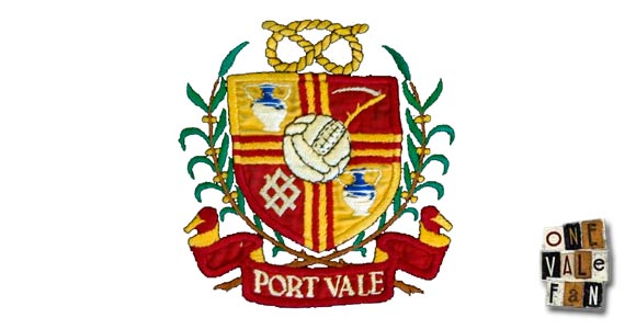 A red Port Vale crest? Yes, it happened twice!
