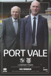 2017 Port Vale programme