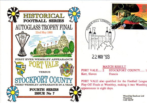 Port Vale first-day covers