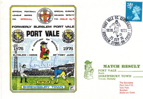 Port Vale first-day covers