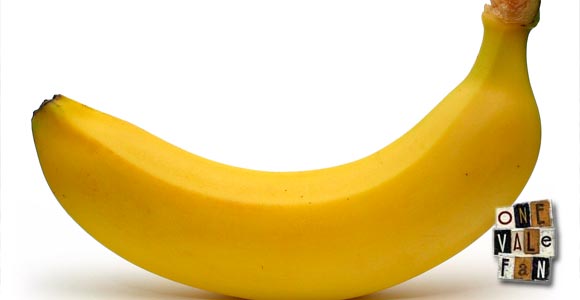 Wimbledon fan goes bananas
