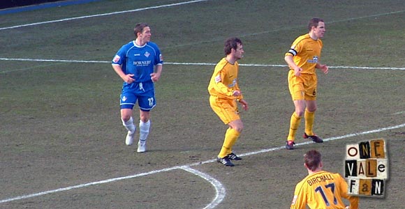 Midfielder denies Port Vale link