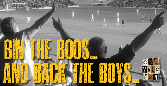 Bin the boos… and back the boys…