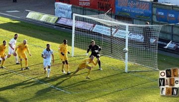 Oxford v Port Vale action