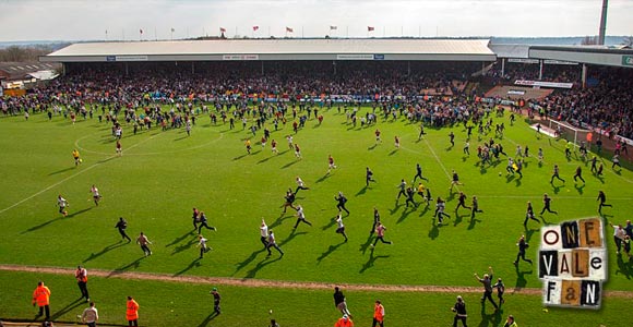Listen to the post-match celebrations