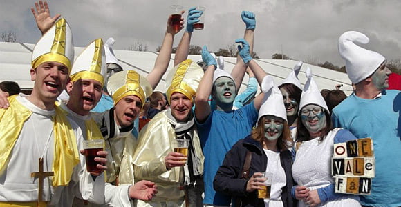 Wycombe Wanderers v Port Vale - promotion celebrations. 2013.