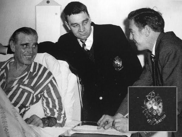 Ralph Hunt signs for Port Vale in 1961