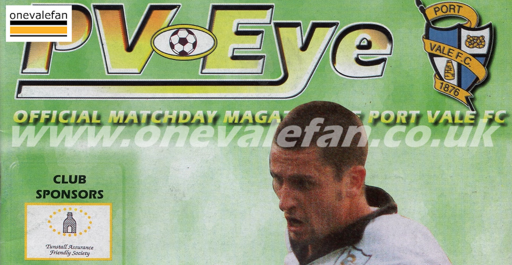Read the Port Vale v Huddersfield programme, 1997
