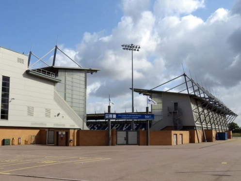 "The Colchester Community Stadium" by Steve Daniels is licensed under CC BY-SA 2.0