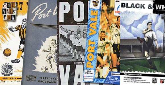62 years of Port Vale programmes