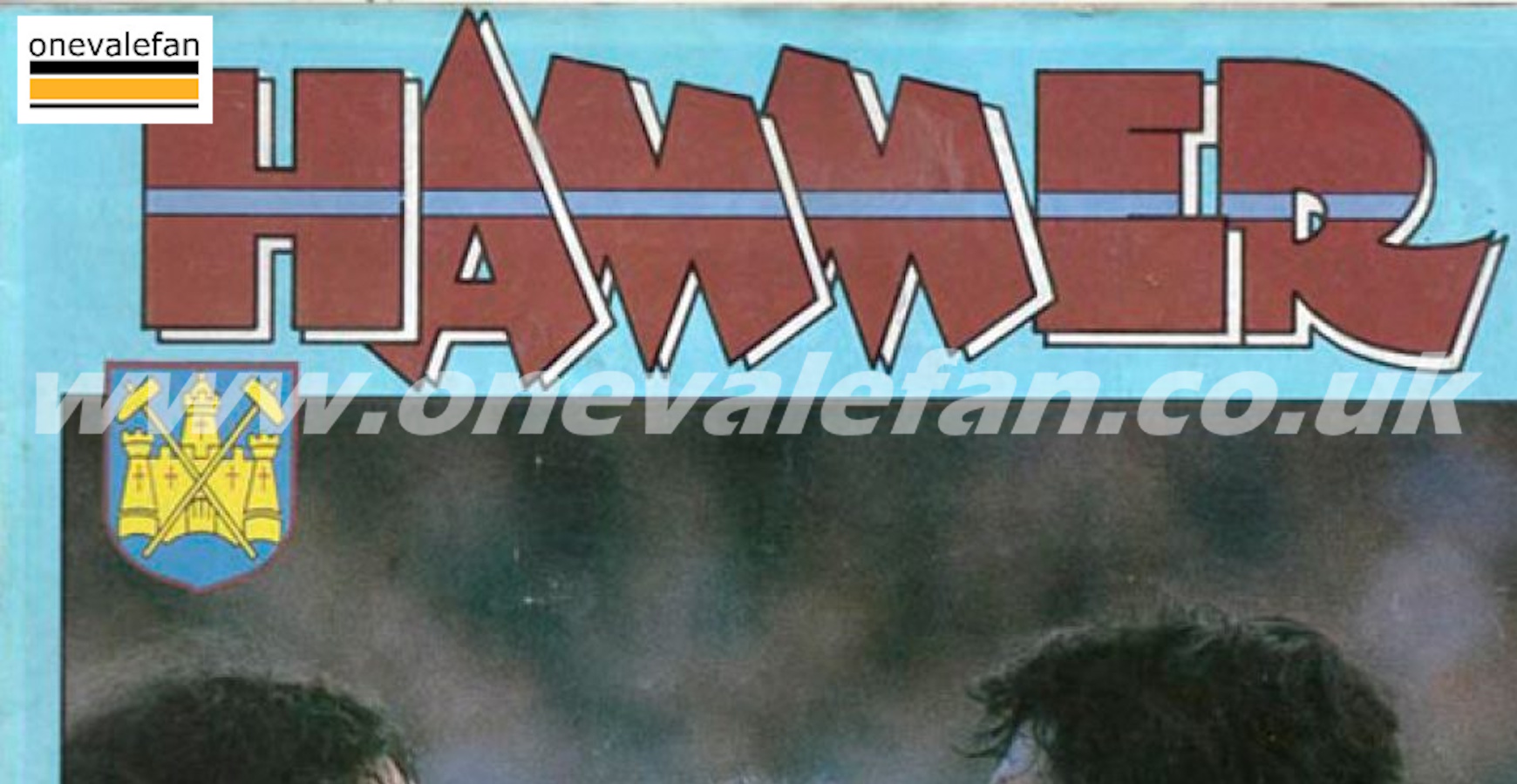 Read the West Ham v Port Vale programme, 1985