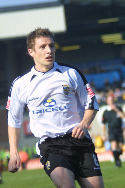 Port Vale midfielder Michael (Micky) Cummins