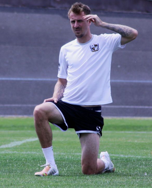 Port Vale midfielder Chris Lines - AS Photos