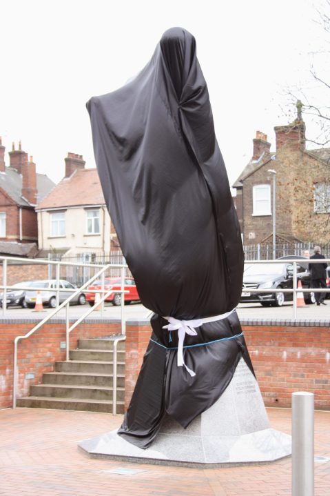 The Roy Sproson statue at Vale Park