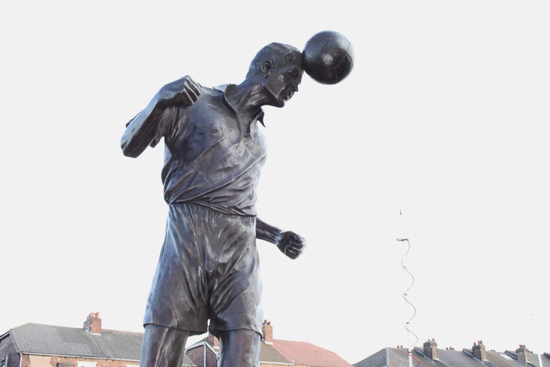 The Roy Sproson statue at Vale Park