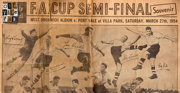 1954 semi-final special – the front cover