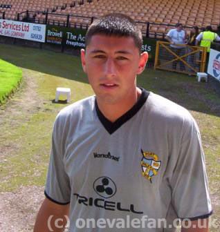 Billy Paynter at training
