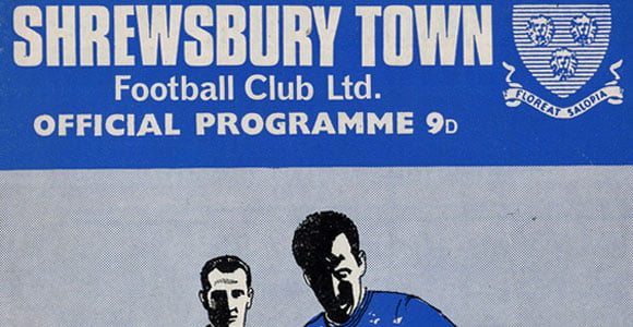 Shrewsbury v Port Vale programme, 1968
