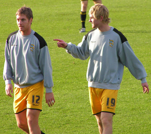 Tony Dinning and Gary Mulligan
