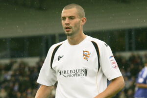 Port Vale striker Marc Richards