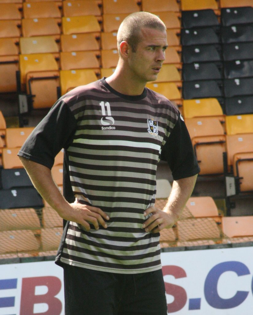 Tom Pope in training 2013 - AS Photos