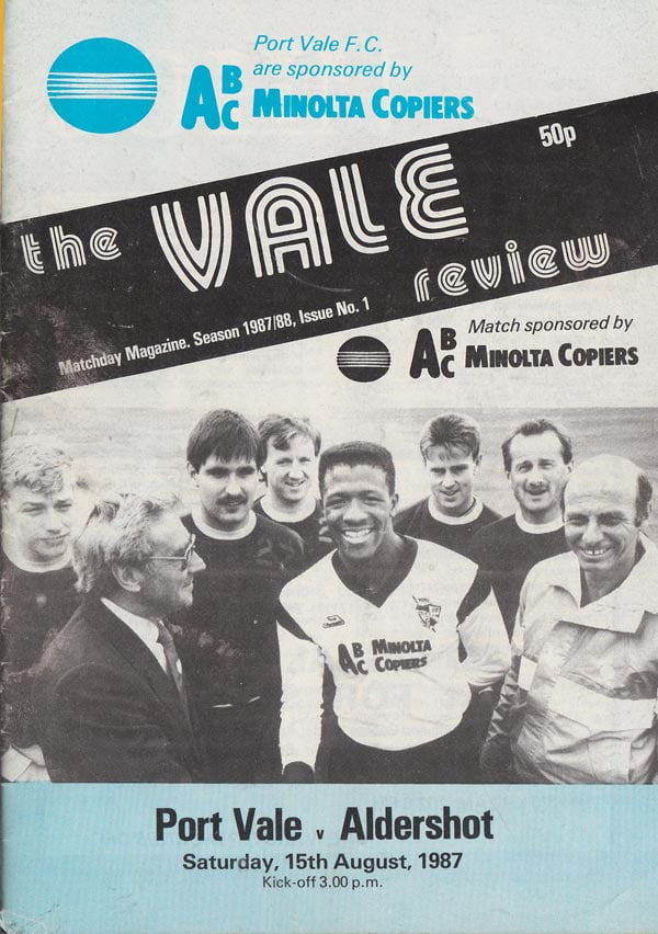 Aldershot programme