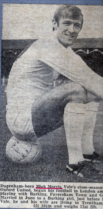 Press clipping - Mick Morris