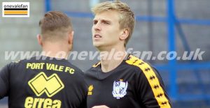 Port Vale midfielder Ryan Lloyd