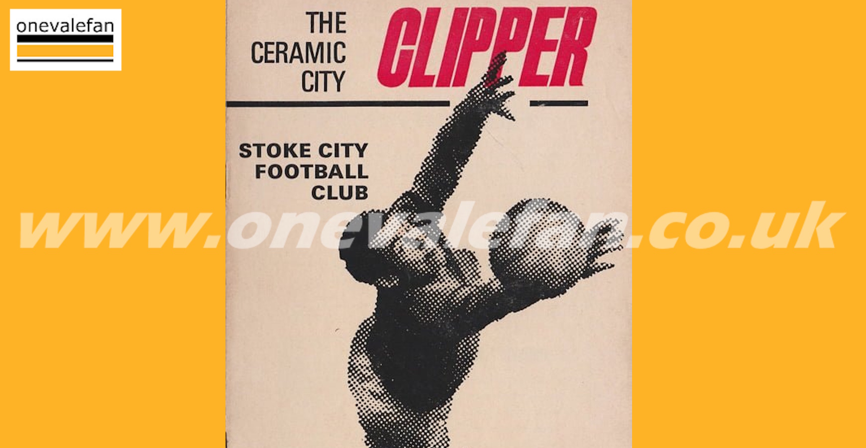 View the Stoke City v Port Vale programme, 1970