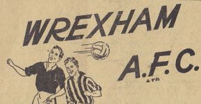 Wrexham v Port Vale programme 1952