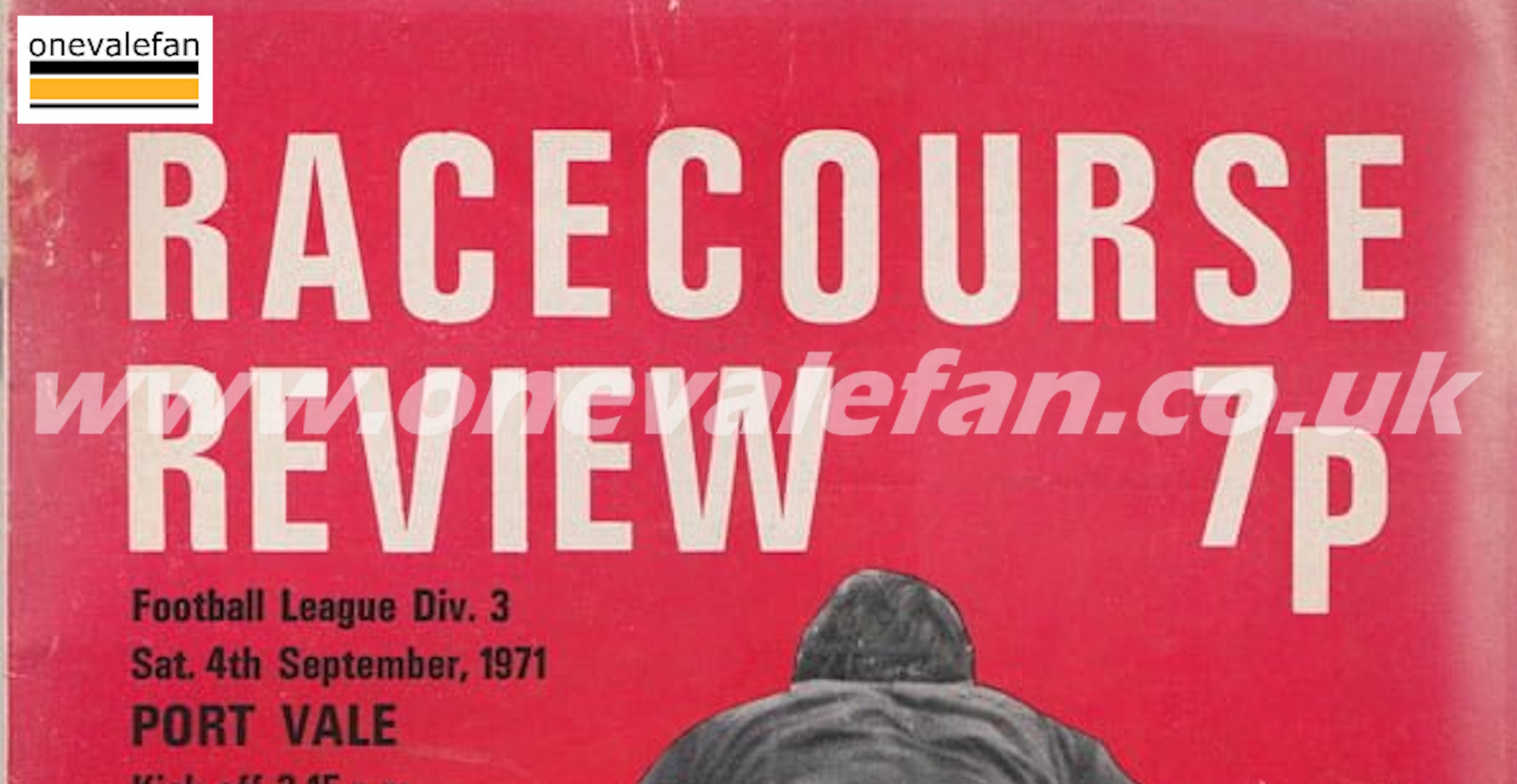 Take a look at the Wrexham v Port Vale programme from 1971