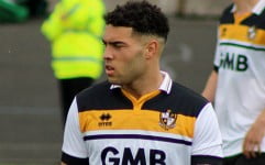 Port Vale striker Anton Forrester - AS Photos