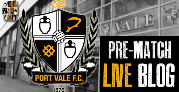 Live Blog: Port Vale v Walsall build-up